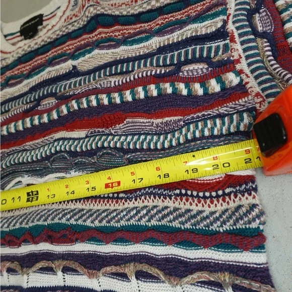 COOGI STYLE Multicolor Patterned‎ Men's Sweater - Picture 4 of 6